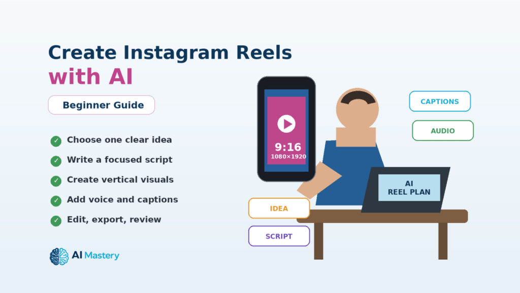 How to Create Instagram Reels with AI: Beginner Step-by-Step Guide (2026)