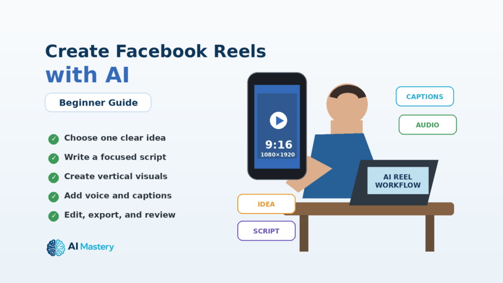 How to Create Facebook Reels with AI: Beginner Step-by-Step Guide (2026)