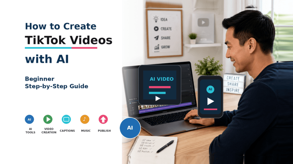 How to Create TikTok Videos with AI: Beginner Step-by-Step Guide (2026)